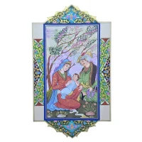 تابلو مینیاتور 3 فیگور